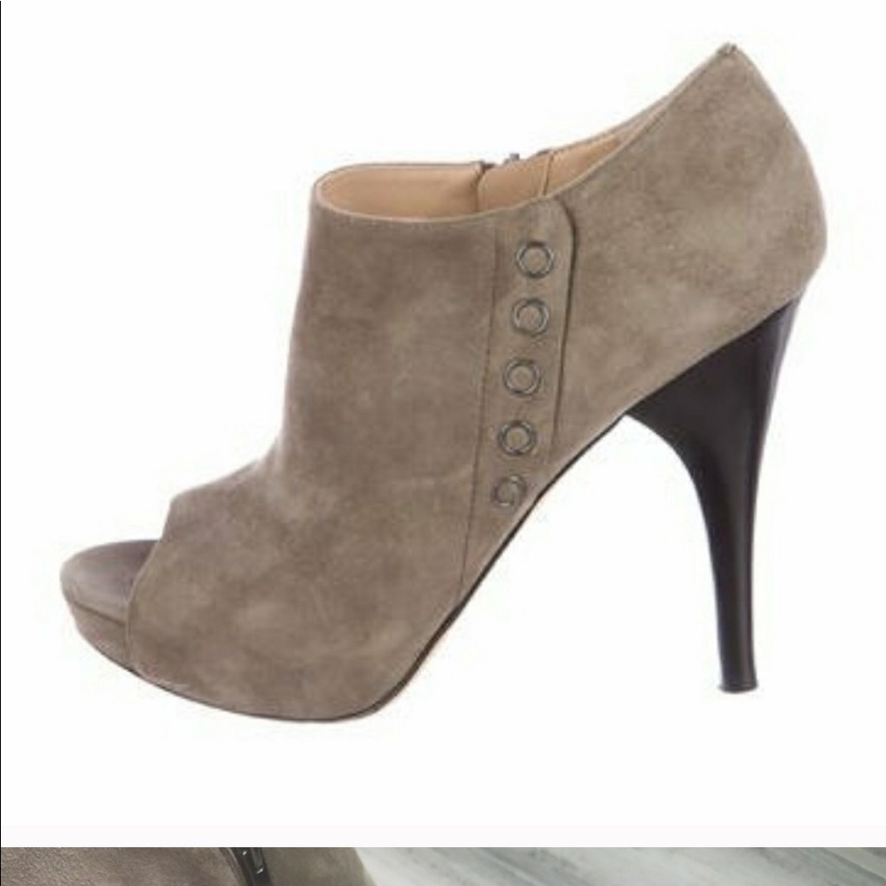 Peep toe heels